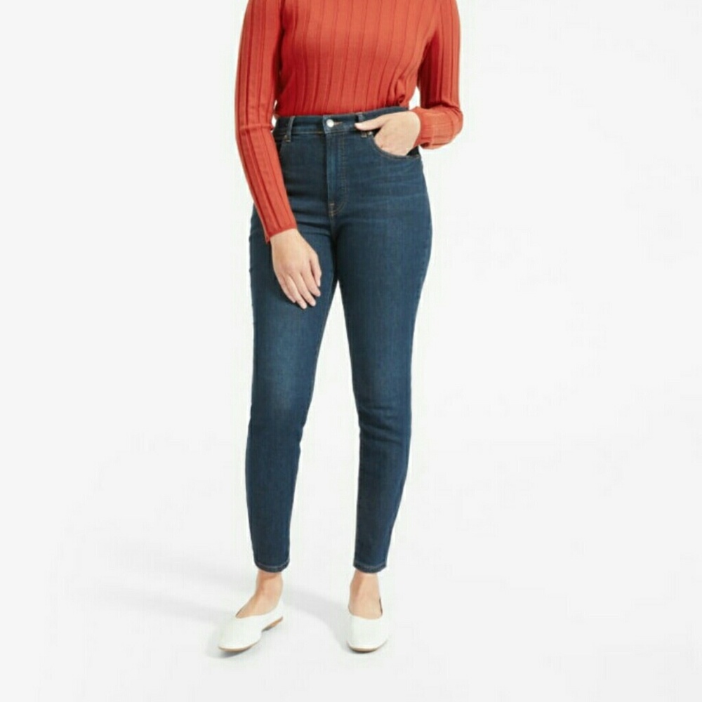 NWT Everlane High Rise Skinny Jeans 25